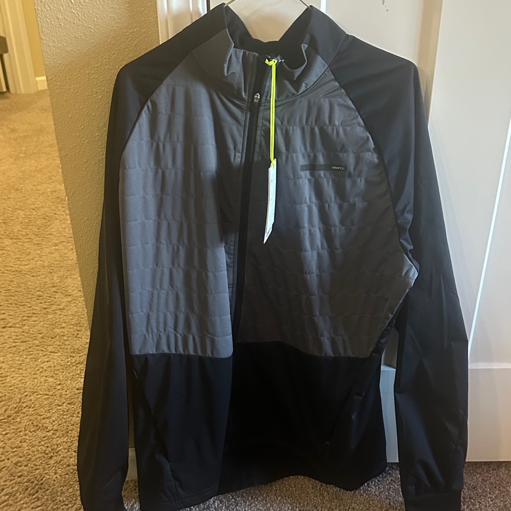 Men's Craft Black and Gray Jacket